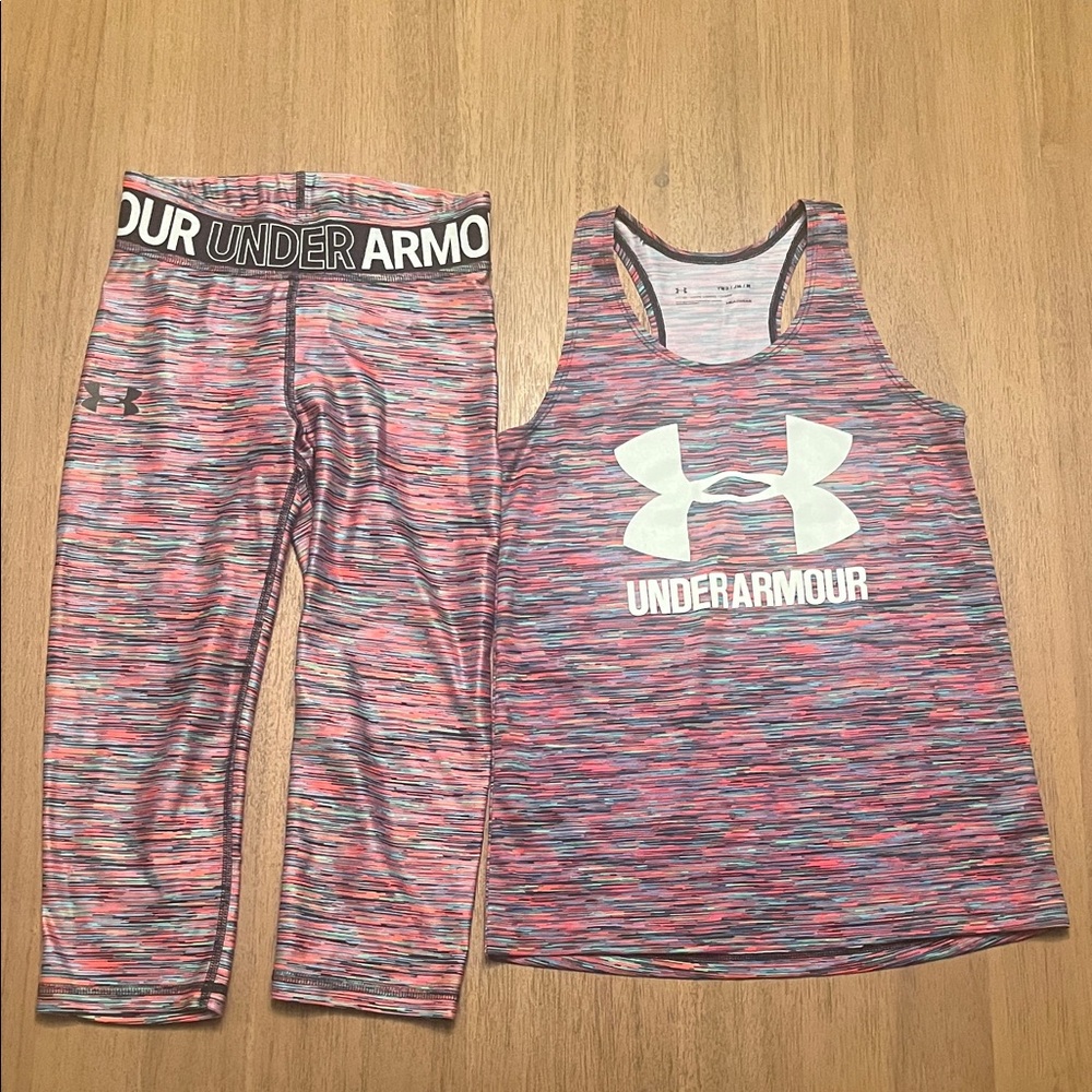 Under Armour Colorful Striped set